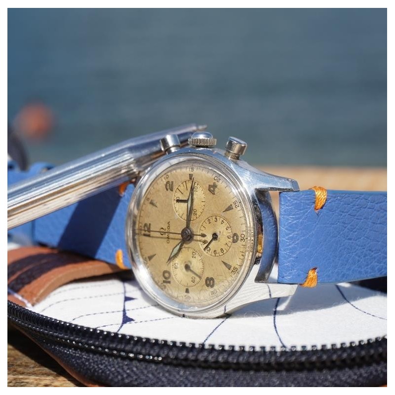 Bracelet de montre DOUARNENEZ bleu électrique