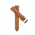 Ostrich skin watchstrap Camel