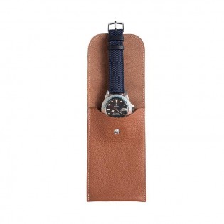 Etui à montre TURKU cognac