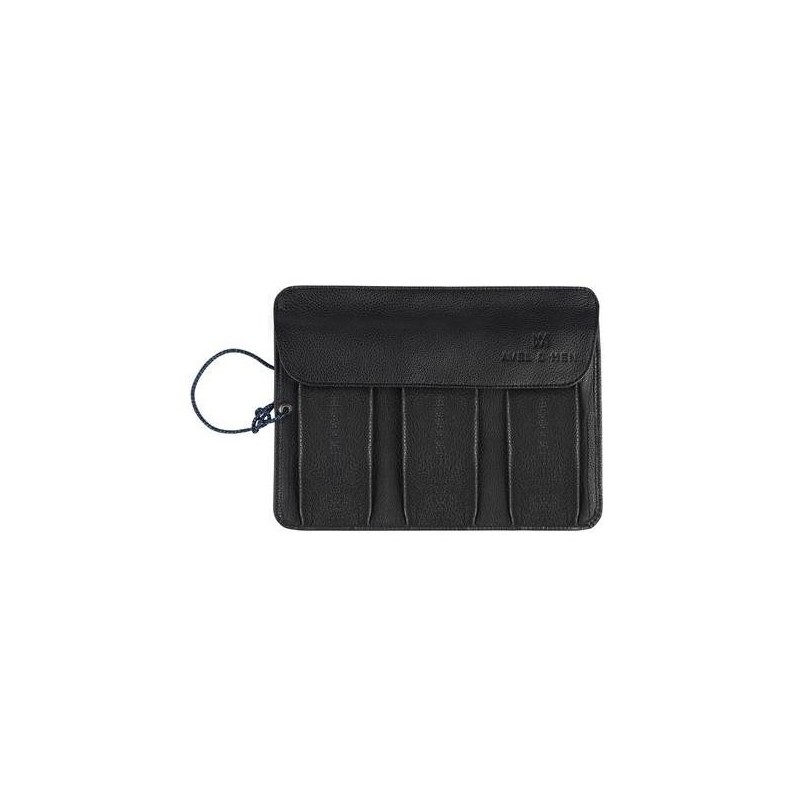 Watch roll PLOUMANAC'H black Watch roll PLOUMANAC'H black