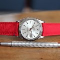 Bracelet de montre toile TAMPA rouge