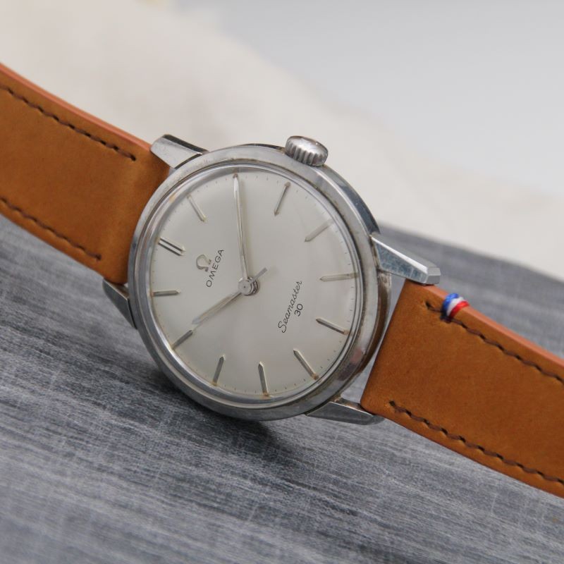 Bracelet de montre cuir pour Omega