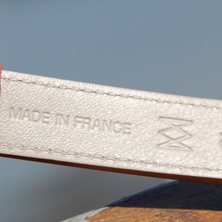 bracelet montre en cuir made in france
