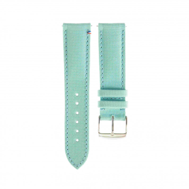 bracelet en toile bleu Tiffany