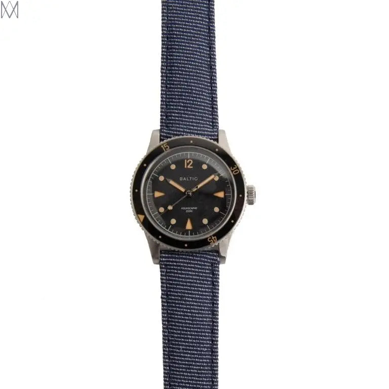  -    -  Bracelet de montre toile LARMOR PLAGE jean -  Avel & Men