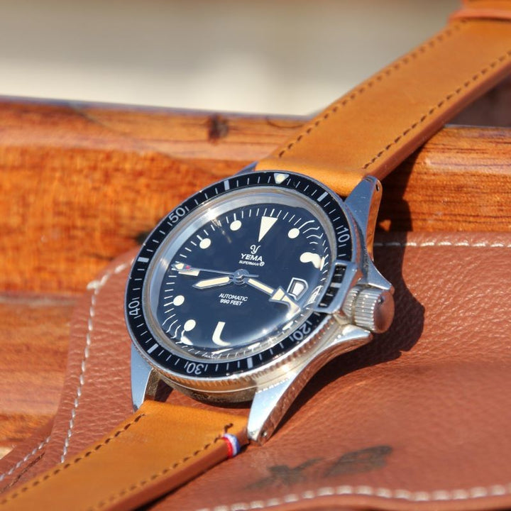 Bracelet Saint Briac cuir pour yema superman