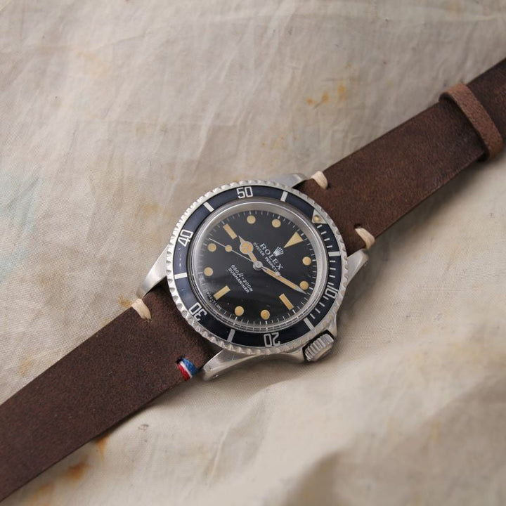  -    -  Bracelet de montre cuir BREST marron -  Avel & Men