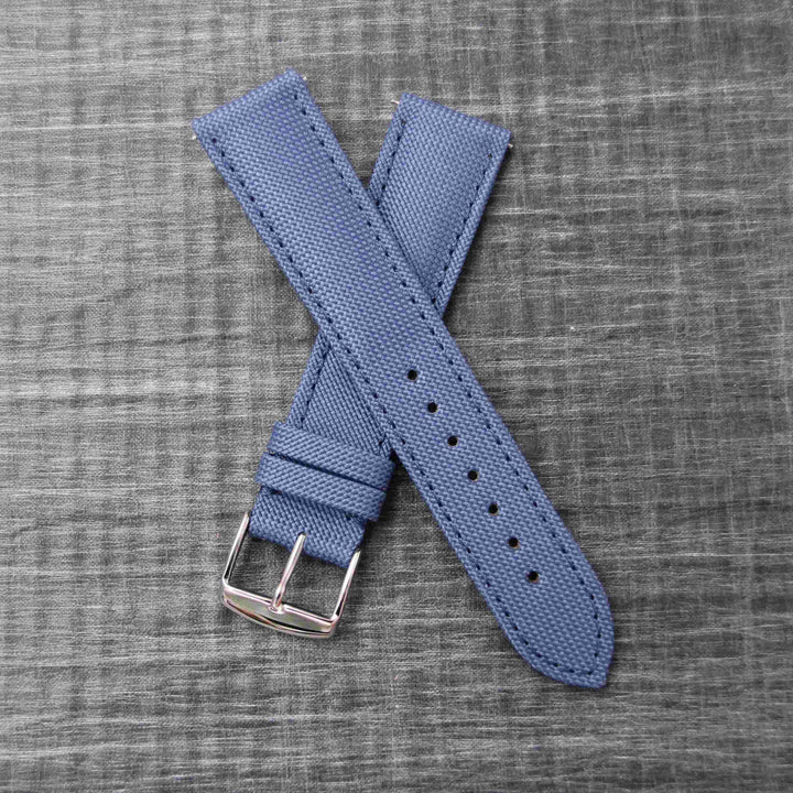  -    -  Bracelet de montre toile LARMOR PLAGE bleu breton -  Avel & Men