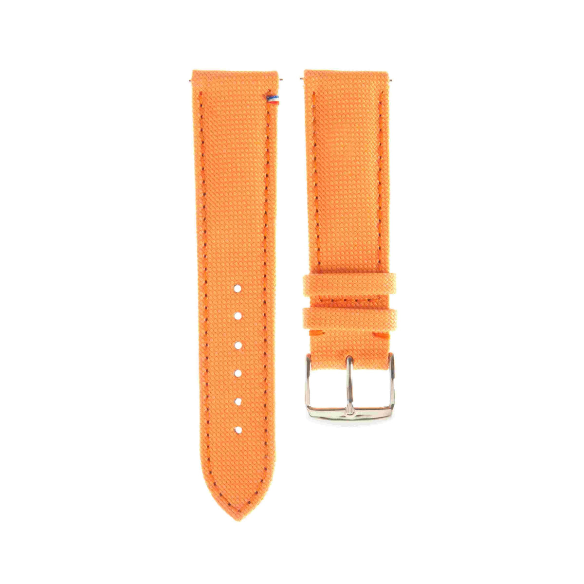  -    -  Bracelet de montre toile PORT LOUIS orangeade -  Avel & Men