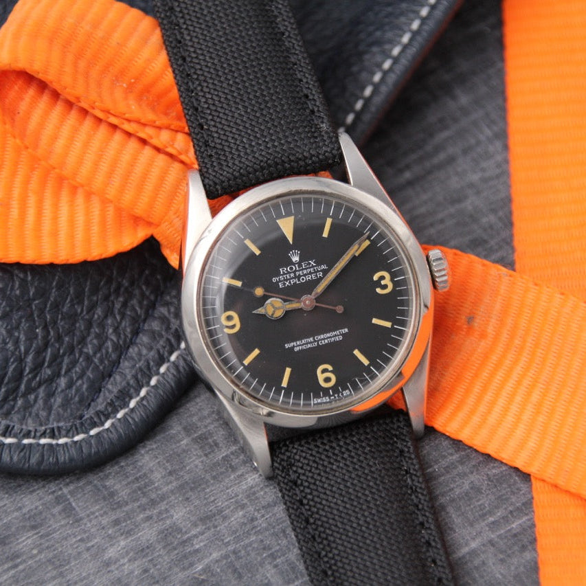 canvas strap for Rolex Explorer 14270