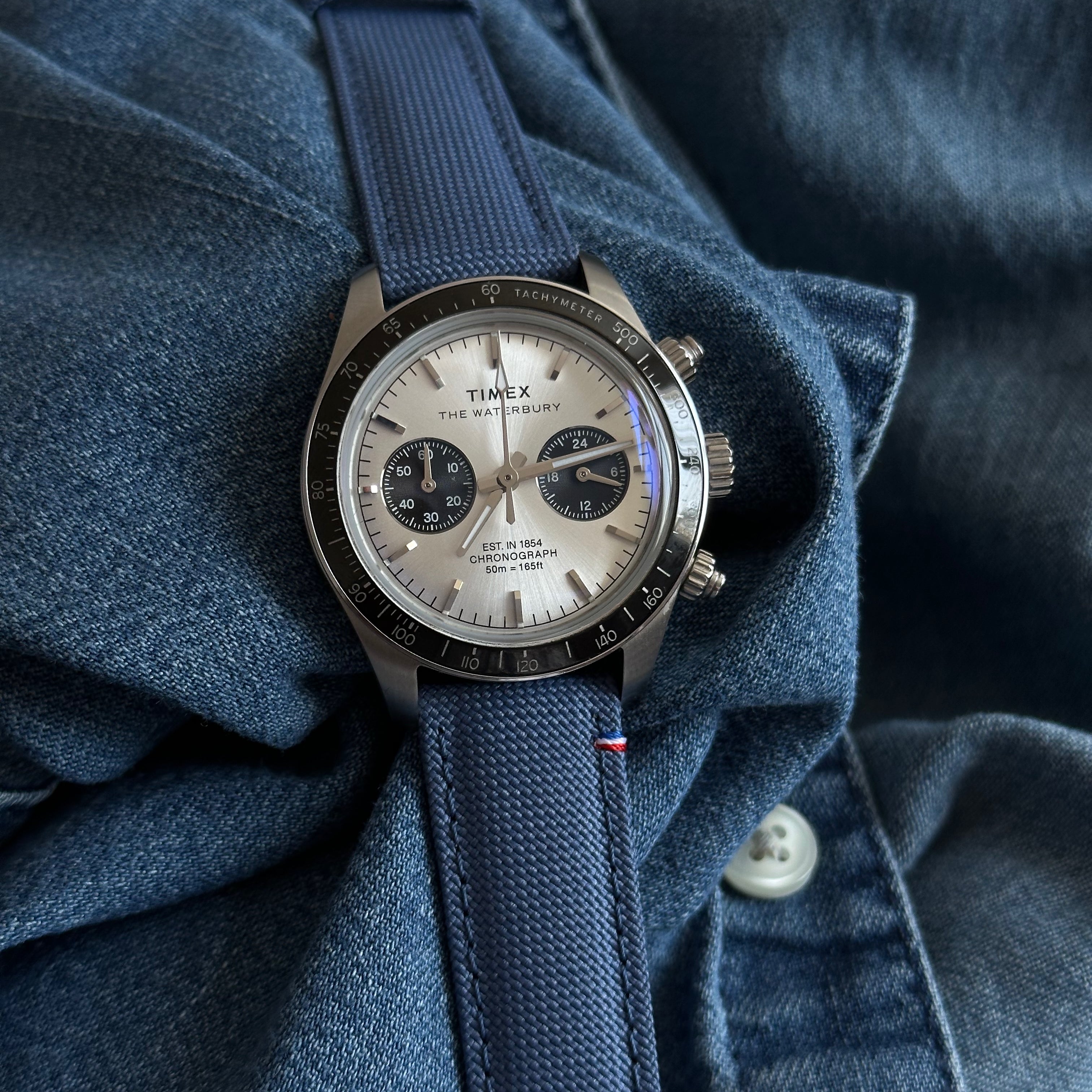 canvas strap for Timex