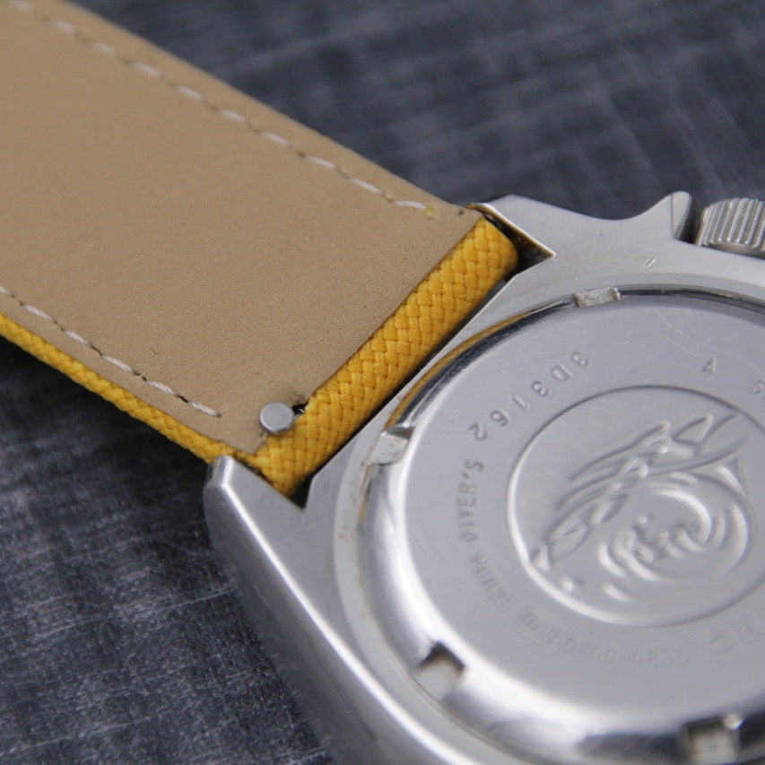 bracelet montre toile résistant eau de mer