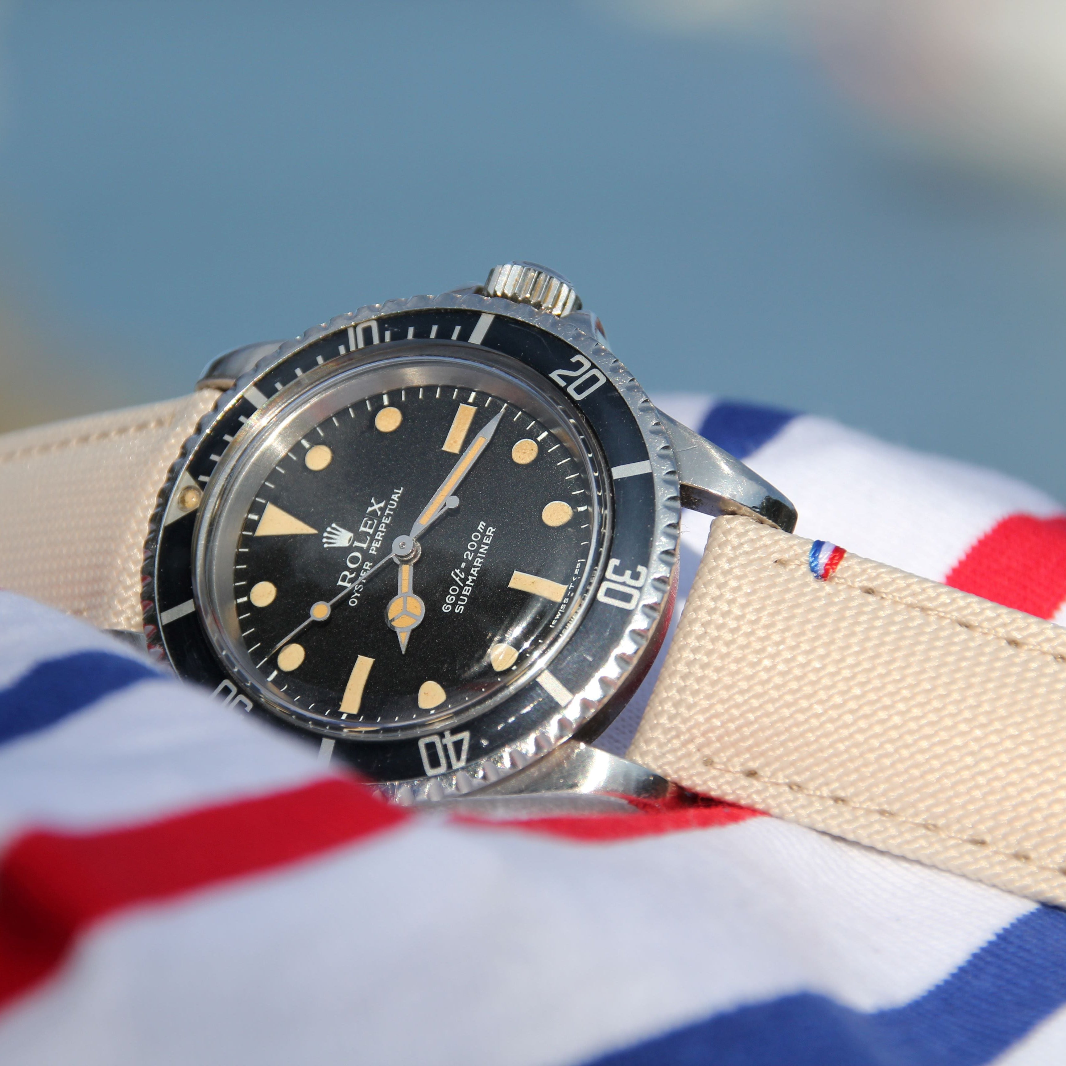 sailcloth strap for Rolex
