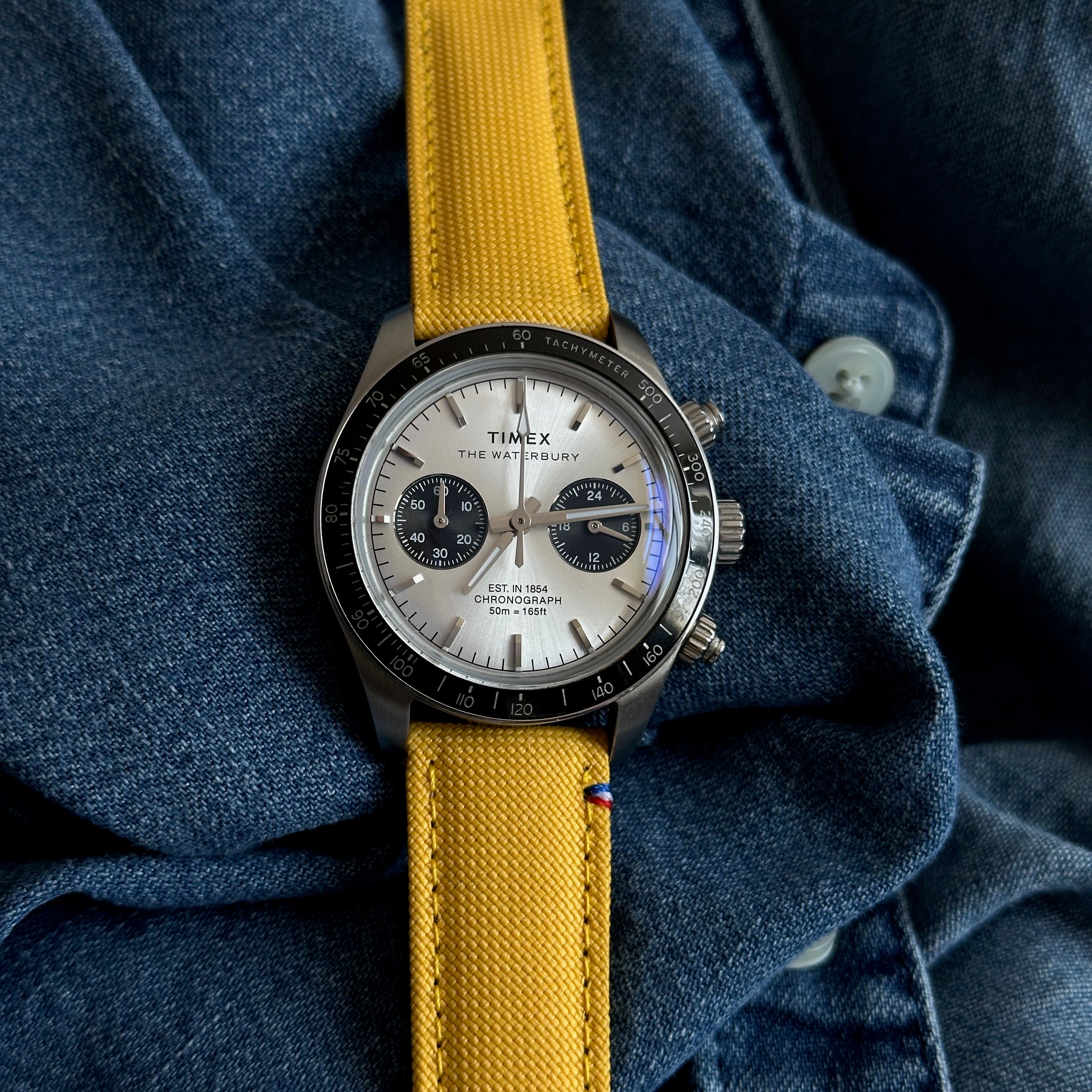 canvas timex strap