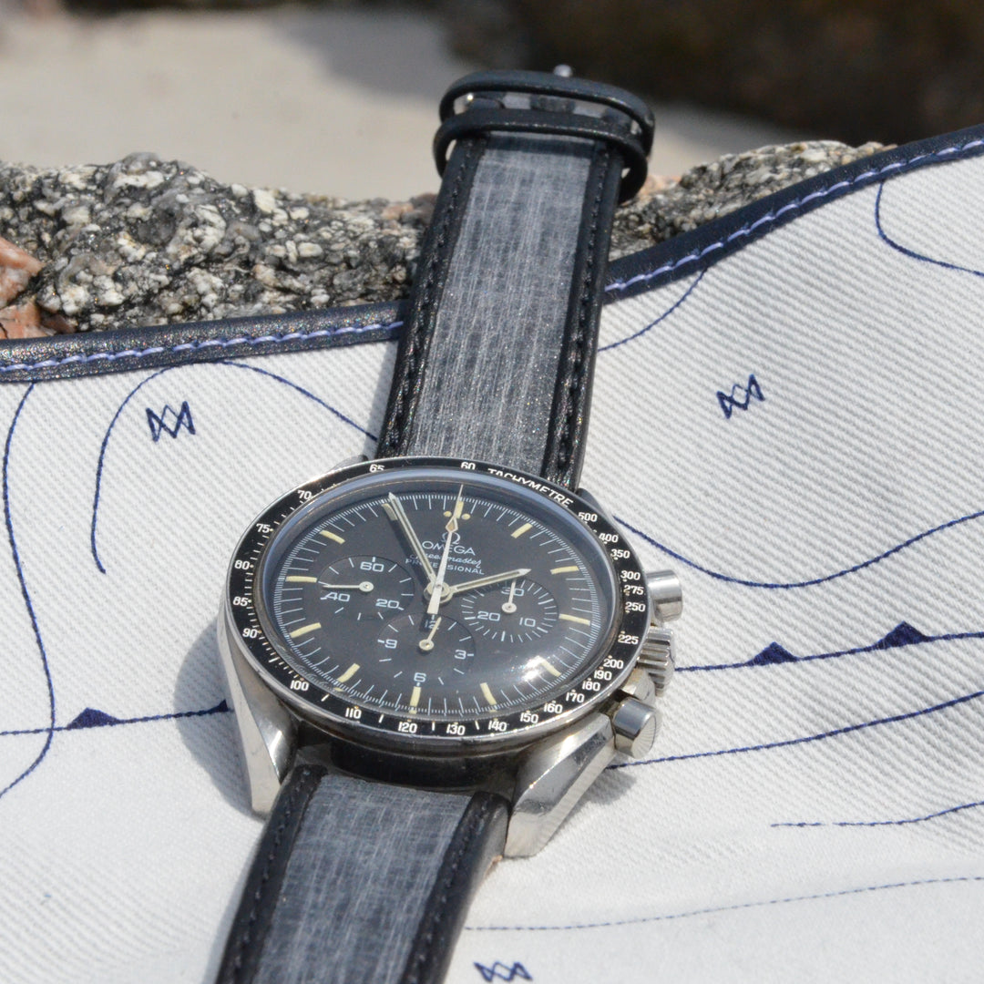 carbon sailcloth strap for speedmaster
