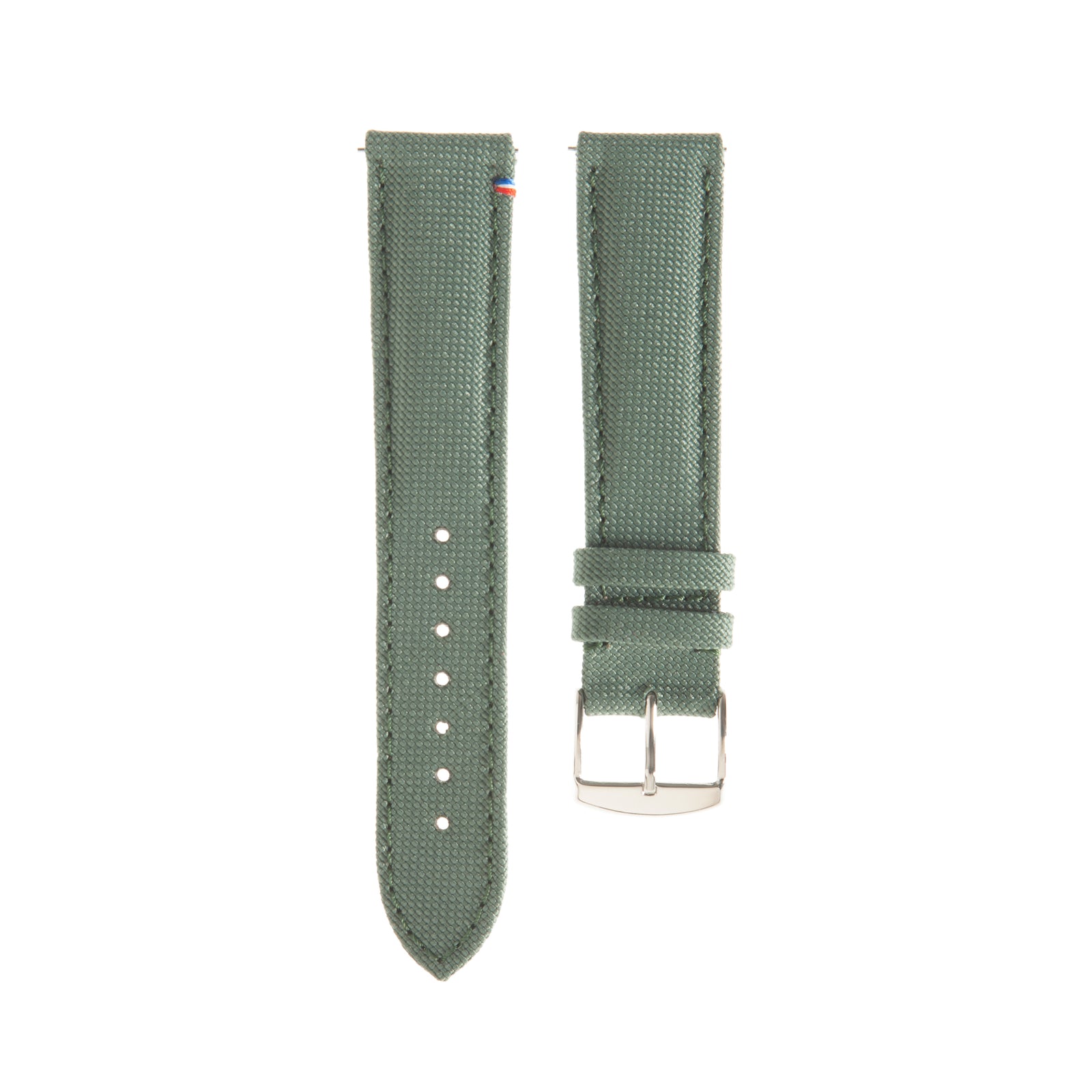 watchstrap canvas green