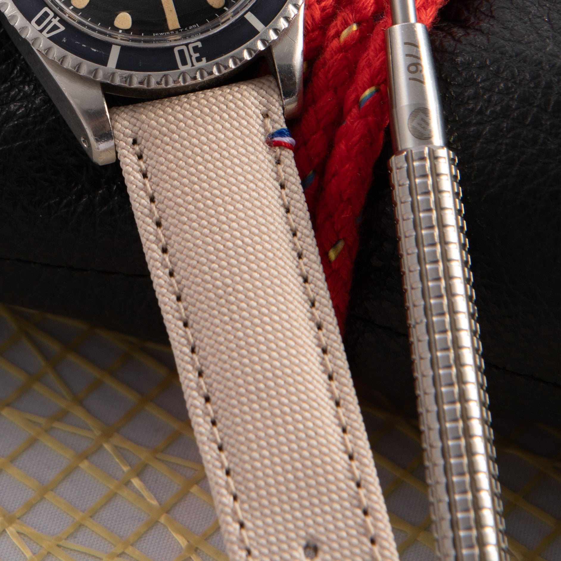 made in France top quality sailcloth strap