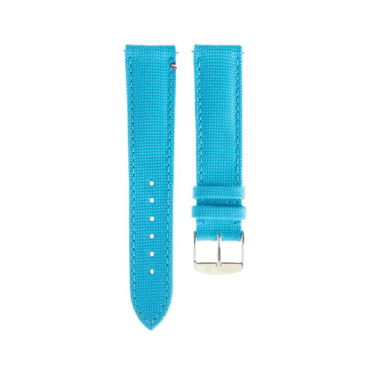  -    -  Bracelet de montre toile PORT LOUIS Turquoise -  Avel & Men