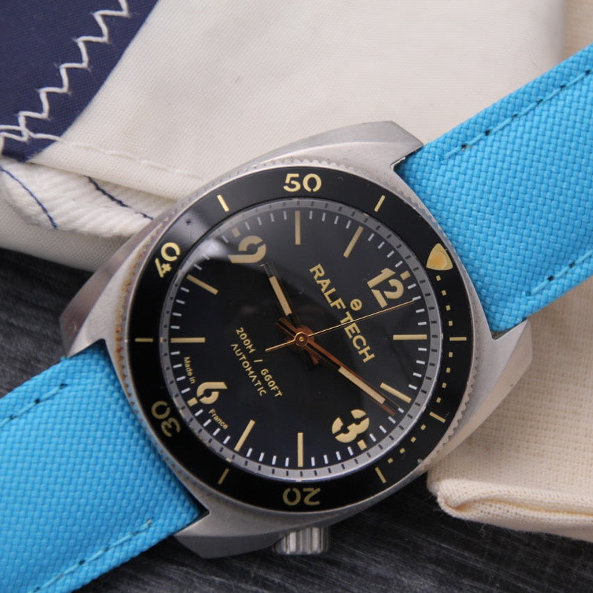 strap in canvas for Ralf Tech