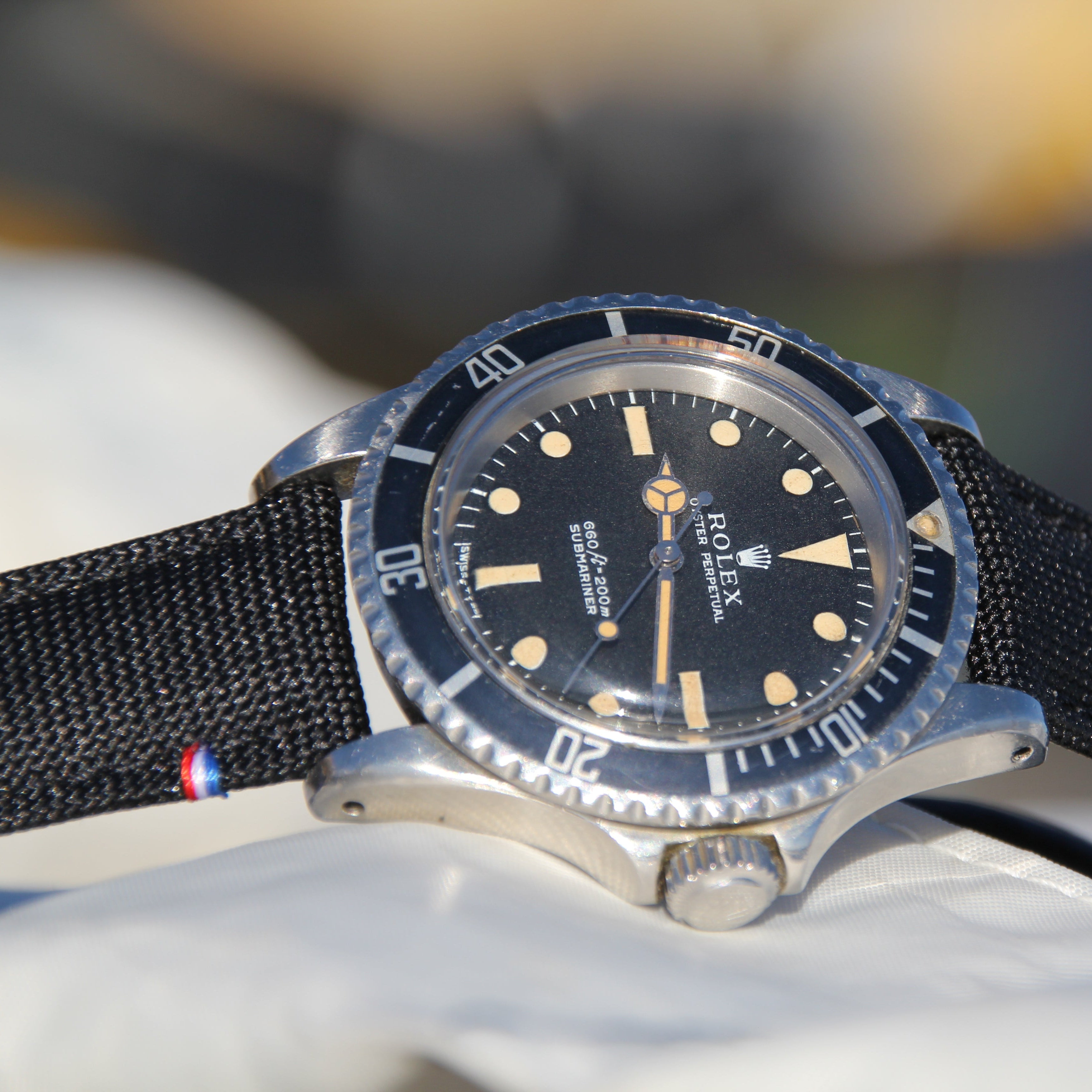 canvas strap for Rolex 