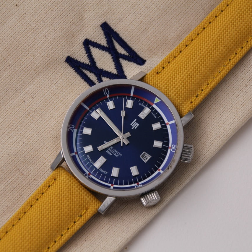 canvas strap for lip compressor watch