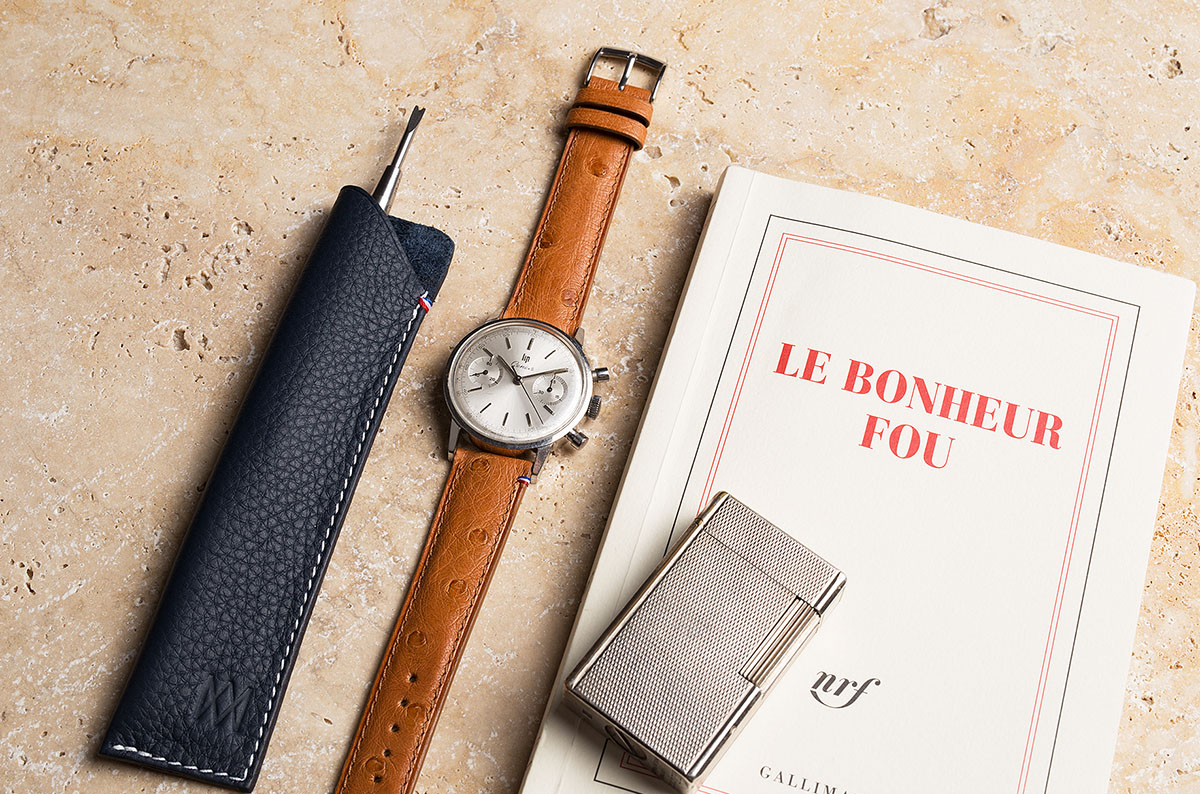 Chronographe Lip habillé par Avel & Men